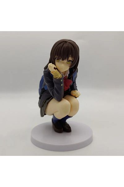 Choice No Box 15cm Ogiwara Sayu 15CM Anime Ogiwara Sayu Figure Hige Wo Soru Soshite Joshikousei Wo Hirou Sq