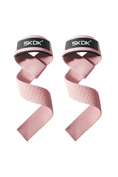 Choice أحزمة معصم رفع الأثقال الوردية من SKDK لتدريب القوة، قابلة للتعديل، غي...