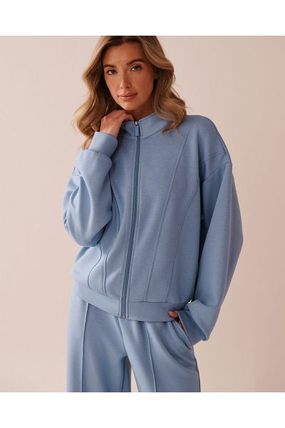 La Vie en Rose Zip-up Sweatshirt