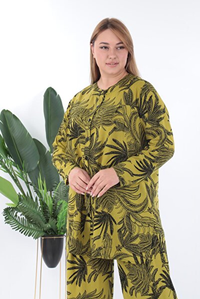 STELLETO Woven Viscose Bottom Top Set 25-876