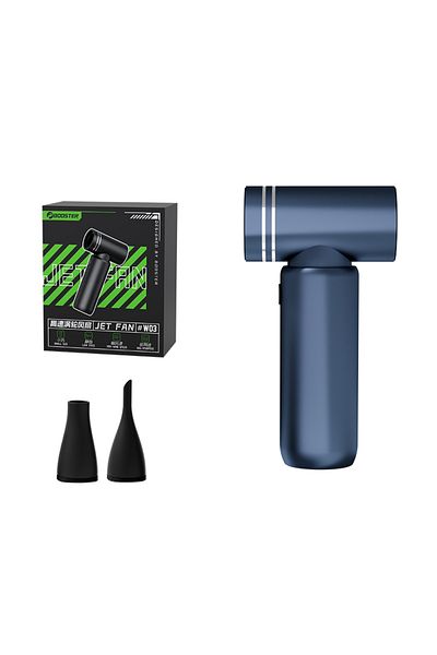 Choice Type C Charge Blue Booster Jet Fan Turbo Mini Strong Portable Air Blower 110000RPM Electric Turbo Bl