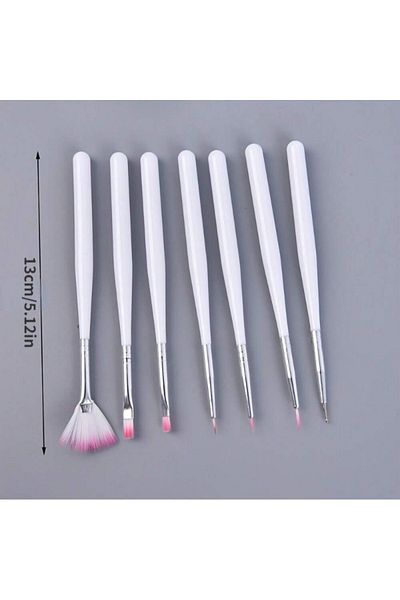 Choice 7pcs Cake Decorating Pen Set Fondant Cake Painting Brush Edible Glitter Cake Decoration Powder Bakin