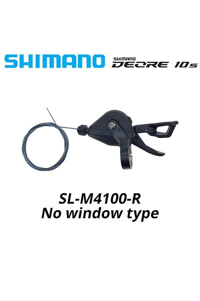 Choice Sl-m4100 No Windows Shimano Deore M4100 1x10s Rapidfire Plus Shifting Lever Clamp Band 10 Speed Sl-m