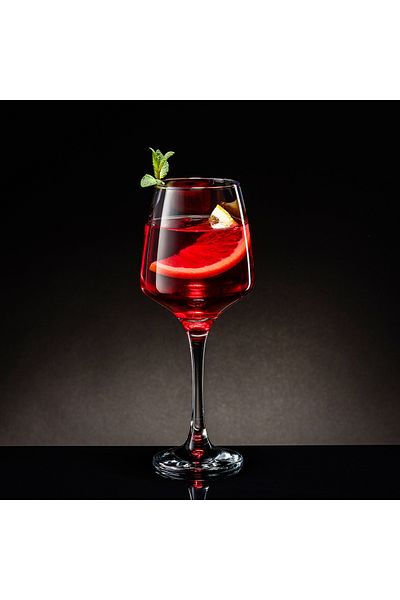 Ambition Set 6 pahare vin 330ml, sticla, Sparkle
