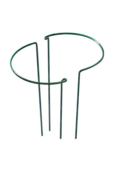 Choice 2pcs Sturdy Metal Plant Support Stakes Plant Climbing Support Frame For Garden Keep Flowers Veget...