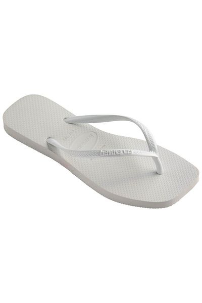 Havaianas Slim Square Women's Slippers - White