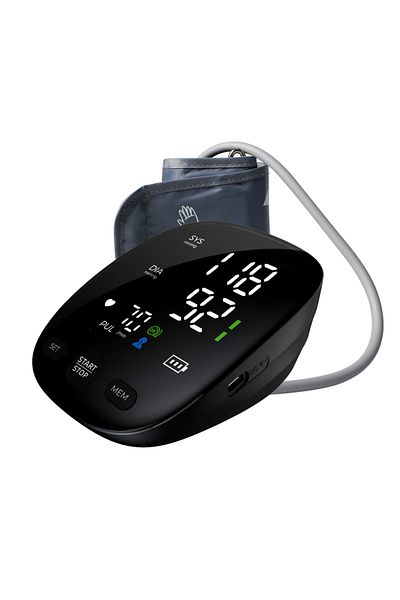 Choice Kingclinic New Household Arm Type Digital Electronic Portable Led Smart Blood Pressure Meter Bp M...