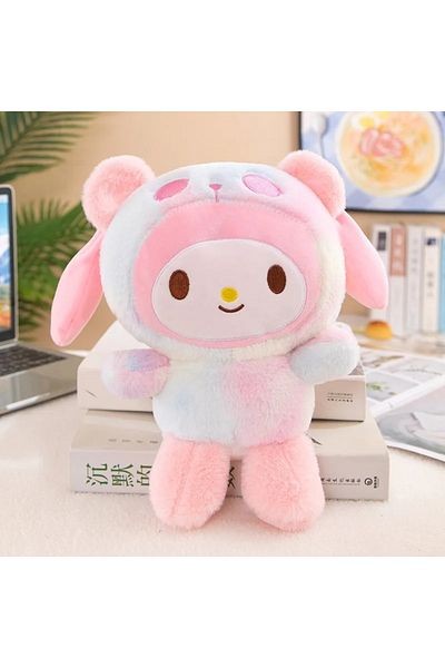 Choice Red Sanrio 25Cm Anime Sanriod Toys Kawaii Kuromi Mymelody Cinnamorol Plush Soft Stuffed Animals Doll