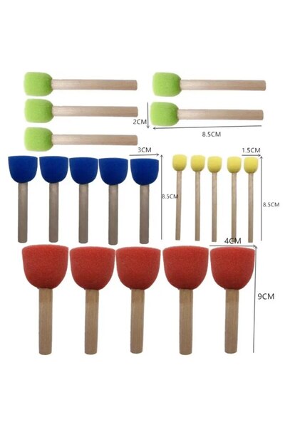 Choice 2003883 مجموعة من 20 قطعة من قضبان الإسفنج الخزفية الماصة للماء وأدوات الفخار المزهرة والحرف اليدوية اليدوية