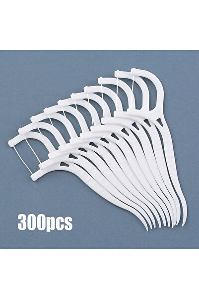 Choice1 300 قطعة (3 مجموعات) 300/100 قطعة خيط تنظيف الأسنان للاستخدام مرة واح...