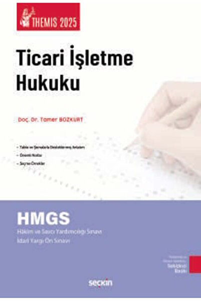 Seçkin Yayıncılık THEMIS - Ticari İşletme Hukuku - Konu Kitabı Ticaret Hukuku...