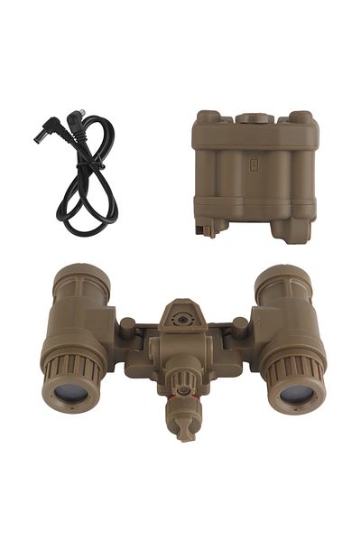Choice TAN AN/PVS31 Dual-Tube  Binocular Night Vision Goggles Dummy Props Airsoft Helmet Accessories Model