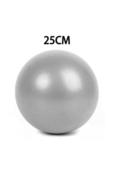 Choice1 رمادي - 25 سم كرة بيلاتيس مقاومة للانفجار، كرة يوغا أساسية، كرة لياقة بدنية داخلية، بيلاتيس، يوغا
