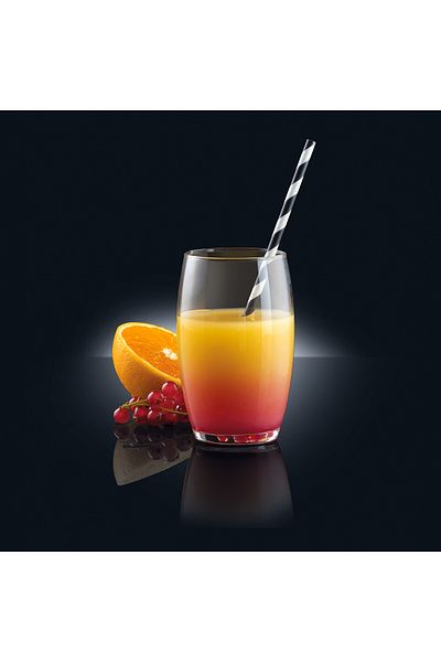 Ambition Set 6 pahare long drink 360ml, sticla, Venus
