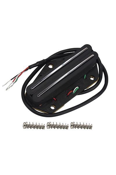 Choice Resistance 12-13K FLEOR Alnico 5 Hot Dual Rails Pickup Guitar Mini Humbucker Bridge Pickup fit for T