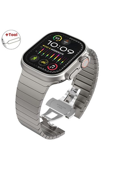Choice 42mm 44mm 45mm 49mm Titanium-color Ultra 2 1 Titanium Color For Apple Watch Ultra 49mm 45mm 44mm 42m