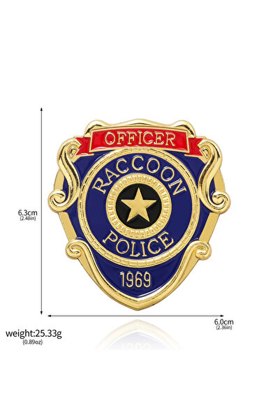 Choice X00568 Residents Evils RPD Key Set Keychains Raccoon City Police Stati...