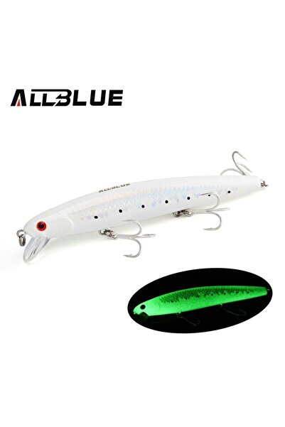 Choice طُعم صيد ملون C ALLBLUE Flash Minnow 110، 110 مم، 5/8 أونصة، طعم متوهج...