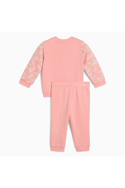Puma Puma Sandy Adventures Baby Pink Tracksuit Set ( 686284 -18)