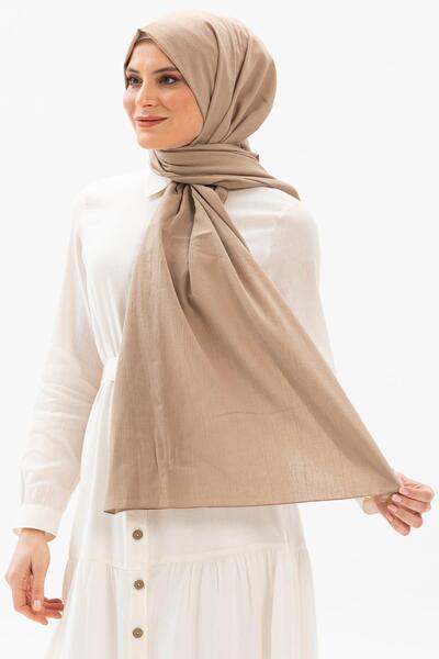 Eliş Şile Bezi Şile Cloth Shawl Mink Vzn