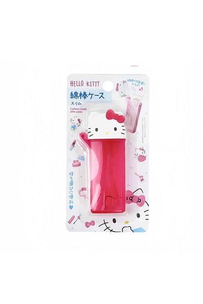 JOY TOP Hello Kitty Hello Kitty Melody Storage Box Sanrio Cartoon Kt Cat Flip Cover Cotton Swabs Band Aids D