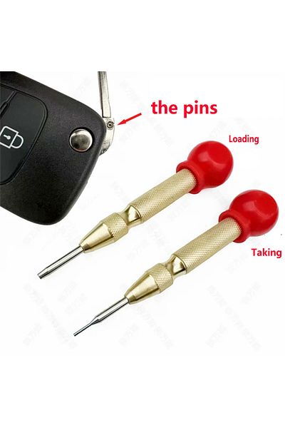Choice 2pcs set 2PCS/set Replacement Pins Quick Taking and Loading Folding Remote Control Key Fixing Pin To