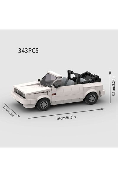 Choice M10450 Cabrio Speed Champions Open Cars City Sport Racers Runabout Building Blocks Bricks Vehicle Ki