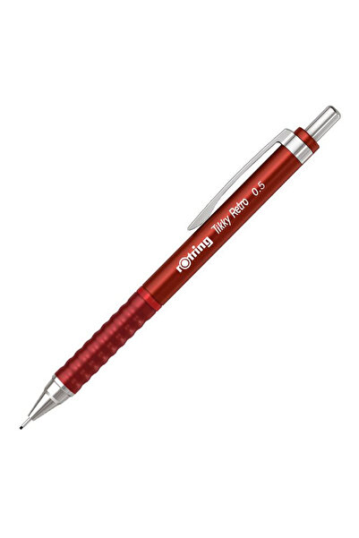 Rotring قلم رصاص ميكانيكي تيكي ريترو 0.5 ملم أحمر معدني / 2202568