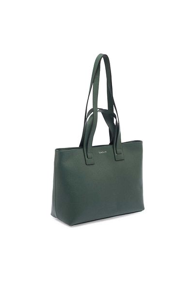 Tergan Green Genuine Leather Women's Shoulder Bag - S25Y1Bc80173-I5T