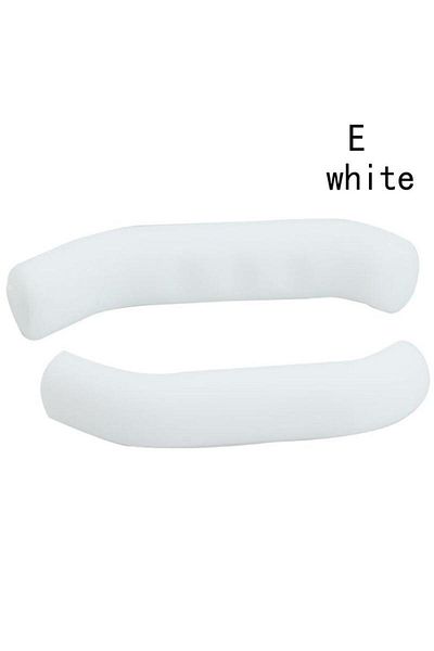 Choice 2pcs white Electric Sccoter Anti-slip Brake Handle Grips Silicone Gel Lever Cover For Xiaomi M365 PR