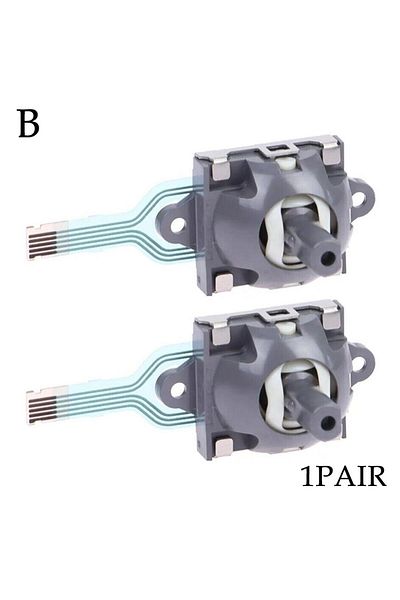 GRWIBEOU 1 Pair For ROG Ally Joystick Replacement 1 Pair Game Handheld Controller Joystick Repair For Asus Ro