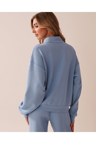 La Vie en Rose Zip-up Sweatshirt