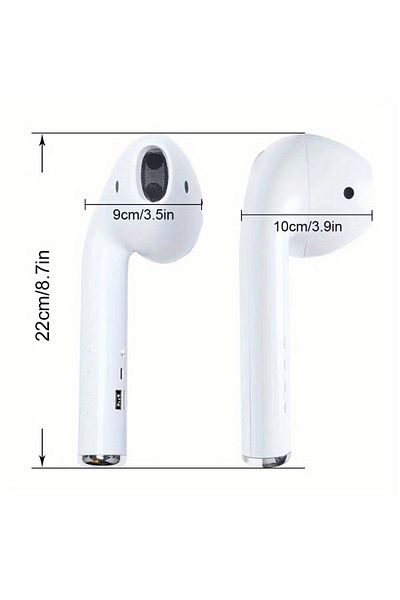 TDX WHITE Oversized Giant Bluetooth Headset Speaker for AirPods Pro Model Wireless Bluetooth Audio Gift