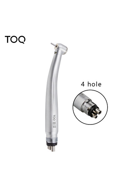 choice2 قطعة يدوية عالية السرعة مزودة بـ 4 فتحات لطب الأسنان مزودة برأس قياسي...