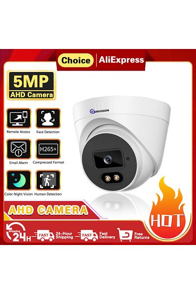 Choice 5MP AHD Camera 4K 8MP Face Detection AHD Camera 5MP BNC CCTV Video Surveillance Home Security Outdoo