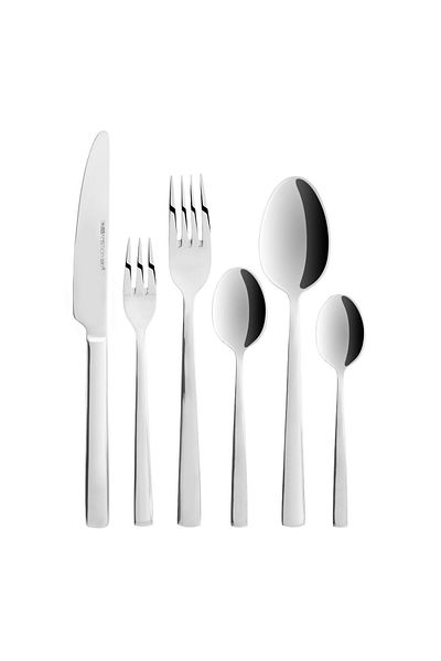 Ambition Stainless steel cutlery set, 36 pieces, 6 people, packed in gift box, Prato
