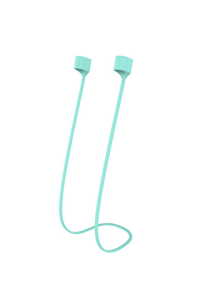 Choice كابل سماعة أذن لاسلكية مغناطيسية خضراء اللون مع حبل معلق لأجهزة AirPod...