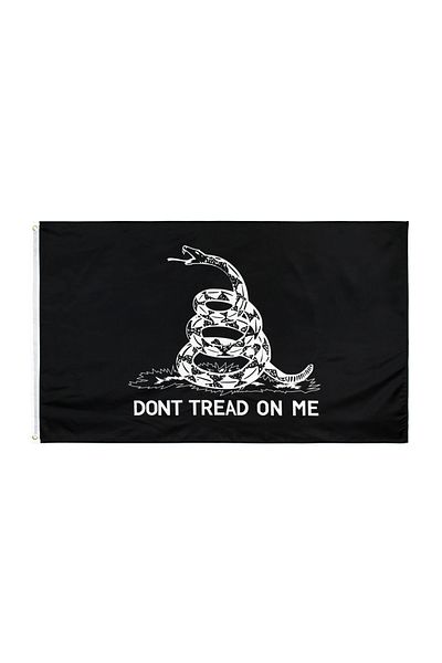 Choice 90 x 150cm 90x150cm Dont Tread on me Tea Party Rattle Snake Gadsden Flag