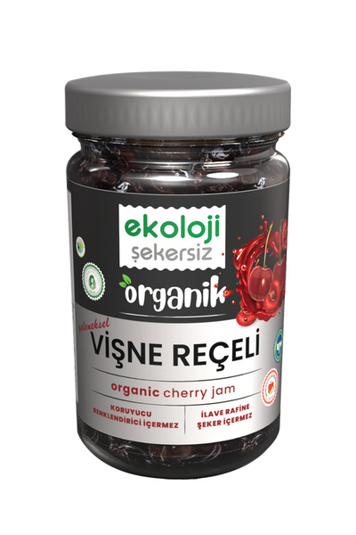 Ekoloji Market Organik Vişne Reçeli 380 gr