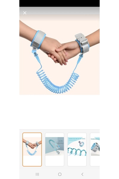 shop Kilitli anti kayıp çocuk kaybolma önleyici ebeveyn çocuk bağlayıcı bileklik