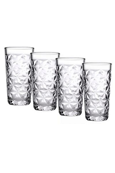 Paşabahçe Set 4 pahare long drink 360ml, sticla, Estrella