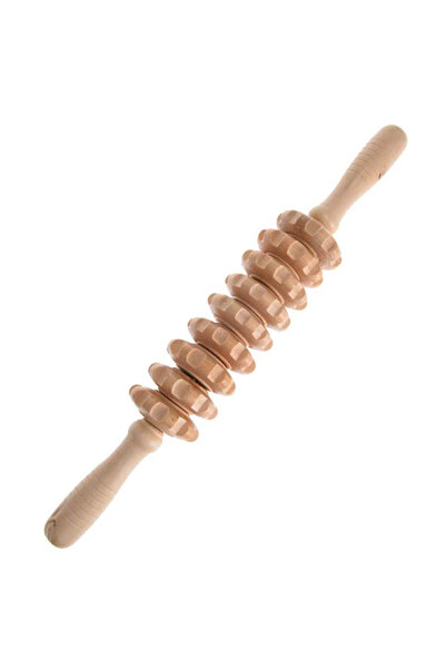 Choice أسطوانة تدليك خشبية قطعة واحدة من أسطوانة التدليك الخشبية لنقاط الزناد...