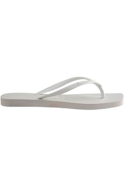 Havaianas Slim Square Women's Slippers - White