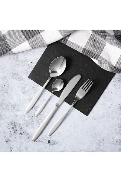 Ambition Stainless steel cutlery set, 24 pieces, 6 people, Marabella