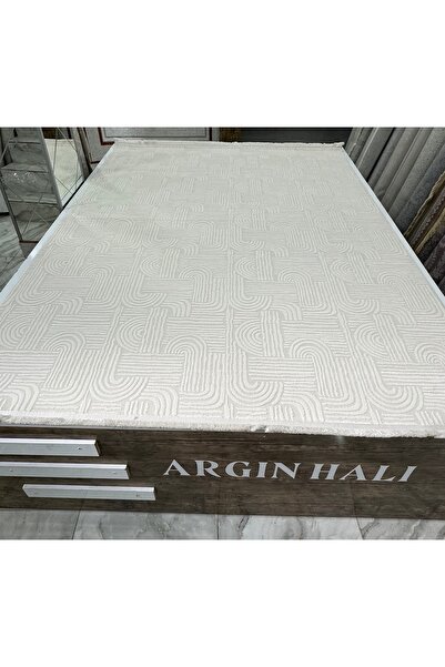 Duru Akrilik Halı Beyaz Ömürlük Kalite ARGIN HALI