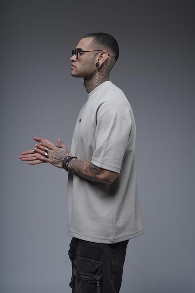 king brich Μπλουζάκι με στάμπα Raglan Oversize Fit