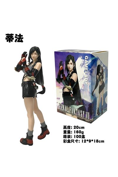 Choice With Box 01 20cm Final Fantasy Tifa Lockhart Statue Action Figure Model Toys