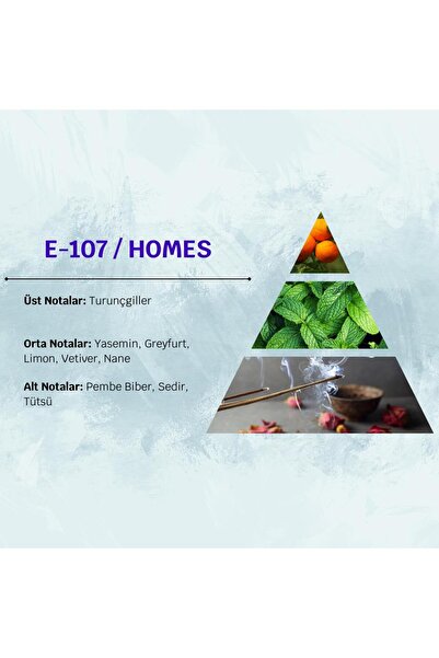 David Walker Homes E107 100ml Odunsu Erkek Parfüm