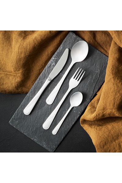 Ambition Stainless steel cutlery set, 24 pieces, 6 people, Napoli