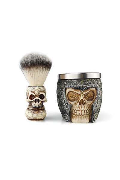 Choice فرشاة حلاقة من كويجيا، قطعتان، وعاء صابون رغوي، فرشاة تنظيف لحية الوجه...